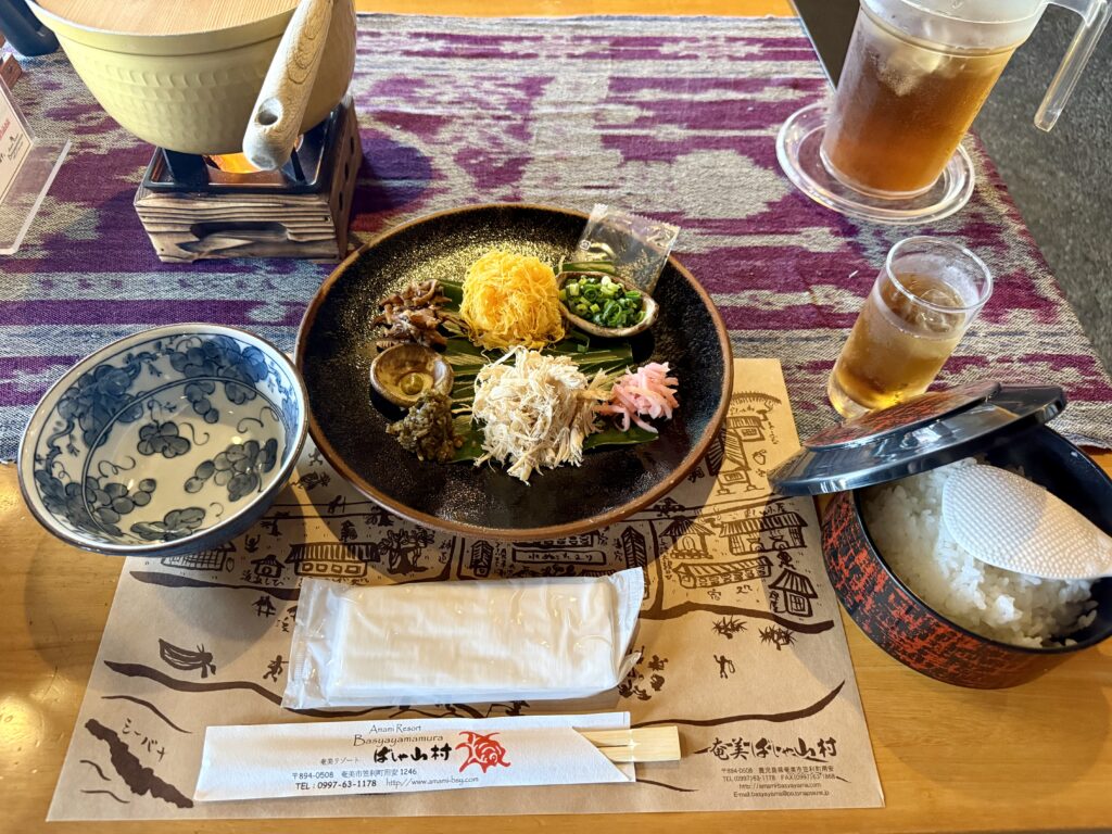 ばしゃ山鶏飯