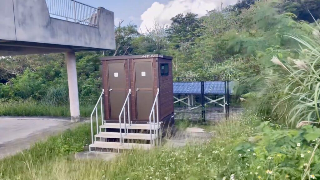 宮古崎のバイオトイレ