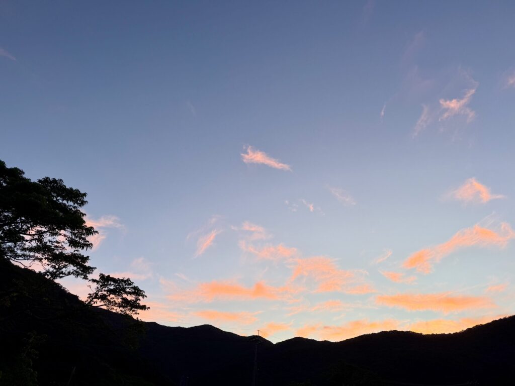 奄美大島朝焼け